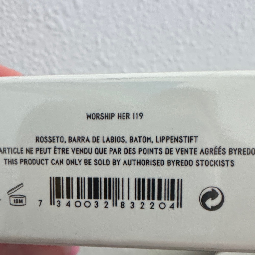 Byredo Worship Her 119 Lipstick NWT - Picture 3 of 6
